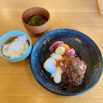 Mainichi Nouen Shokudo Organic Papa Kitchen - メイン・ごはん・お味噌汁