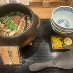 みかん - 秋刀魚と山菜の土鍋釜飯