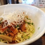 紀州和歌山ラーメン たかし - 味噌和え麺！＋小ライス