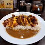 カレーハウス CoCo壱番屋 - ホロ肉ドカンとBBQカレー肉塊LEVEL2  2180円