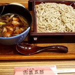 Soba Dokoro Jingoro - 肉汁せいろ　1,350円(2024.11現在)