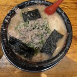 Mutepou Sohon Ten - Wスープチャーシューメン(半熟味玉入り)大盛