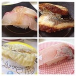 Kappa Sushi Nara Ni Mei Ten - 黒はお値段高いお皿