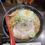 Mendokoro Hanada Ikebukuro Ten - 味噌1000円＋麺大盛160円＋野菜増し無料