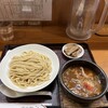 つけ麺　いちりん - 料理写真:うま辛つけ麺とメンマ