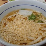 なか卯 - ハイカラうどん♪揚げ玉たっぷり