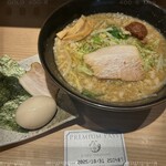 Yakiago Shio Ramen Takahashi Atore Kawasaki Ten - 焼きあご辛味噌らー麺　1200円