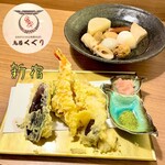 Kyodashi Oden to Shunsai Tempura Torii Kuguri Shinjuku Ten - 