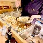 Kyodashi Oden to Shunsai Tempura Torii Kuguri Shinjuku Ten - 