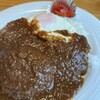 えすあーる - 目玉ハンバーグカレー