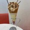 マザー牧場　CAFE ＆ SOFTCREAM - 料理写真:ぱふぇそふと焼栗モンブラン