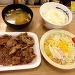 Matsuya Minamiosawa Ten - カルビ定食