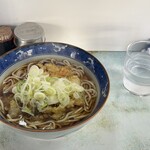 遠野屋 - 料理写真:春菊かき揚げそば