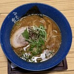 Ramen Yabuki Hon Ten - ■魚介豚骨ラーメン¥950