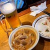 Kyubeeya Kiyose Chomeijimae Ten - 生ビール、もつ煮、冷奴