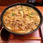 讃歌うどん はんげしょう - 牛肉ときざみあげカレー(1,280円)
      カレー中盛り 麺600g+ルー(+250円)