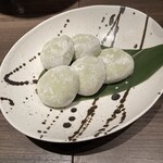 大名古屋酒場 喰海 - 抹茶と生クリーム大福