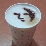 よーじや - よーじやカプチーノのラテアート