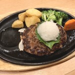 Steak no Don Aramaki Ten - ◆ 和風ハンバーグ (ポン酢) 200g  ¥1,408-