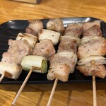 yakitori tenka kushifan Omiya Ten - ネギま、豚バラ