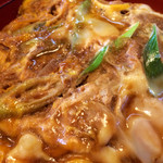 そば幸 - 親子丼アップ。