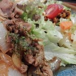 みくり食堂 - 豚肉のしょうが焼き＆ねぎみそ