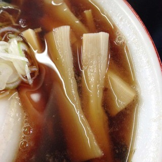 Chuka Soba Ogawaya - チャーシューメン　餃子定食　半カレー　2014年6月