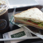 Tully's Coffee Seresuchin Shiba Mitsui Biru Ten - HLTセット：５２０円 (2014/6)