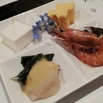 日本料理 川匠 - 2500円セットの前菜