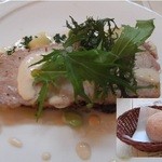 Vivace - ローストポーク。お肉は、パサつき感ありますが、ソースが美味。