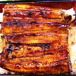 Unagi Kappou Hinoki - うなぎ 割烹 檜 ＠佐野 鰻御膳 鰻重（上） アップ