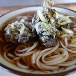 新沼食堂 - 料理写真:わかめ天ぷらうどん