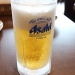 VOLKS Toyosu Ten - 生ビール 中ジョッキ 572円。