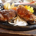 BRONCO BILLY Ogaki Rakuden Ten - ハンバーグとチキンステーキランチ