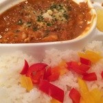 松井精肉店 - アジアン風チキンカレー650円