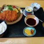 つつじ亭 - もち豚ロースカツ定食