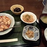 茉莉亜茱倶楽部 - 麻婆豆腐定食 1200円