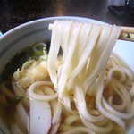 Teuchi Udon Fukawa - 月替わり（海老天うどん＋いなり＋一品）800円