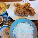 せかいのやきとり 旬鮮 たけし - ザンギ定食 790円