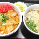 なか卯 - なか卯　親子丼小うどんセット