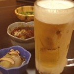 和食 居酒屋 花岬 - 嫁が居酒屋行きたいと言うので、花岬でカンペ( ^ ^ )/□
飲むのはお父さんだけなんですけどね。