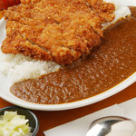 本気カレー 一撃家 - 一撃カレー（カツのトッピング）