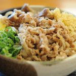 Mendokoro Wataya Marugame Ten - 牛肉ぶっかけ（ひや）