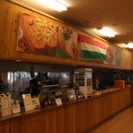 A-Z Super Center Food Court Restaurant Kawanabe Ten - 軽食コーナーセルフカウンターです。