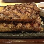 Steak Gusto Nagoya Yomogidai Ten - ステーキダブル(^^)最高❗️