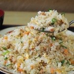 竹野食堂 - やきめし：玉ねぎの甘味が効いた、やさしい味わいのやきめしです。