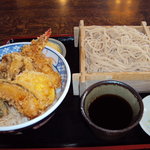 Ikkyu Soba Koyodai Ten - 天丼セット　950円