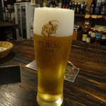 Kakuuchi Bar Olive - 生ビール