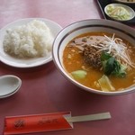 北海苑 - タンタンメン760円＋ライス220円＝980円はちょっと高いかな～