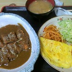 かつとカレー さがの - チキンカレーセット